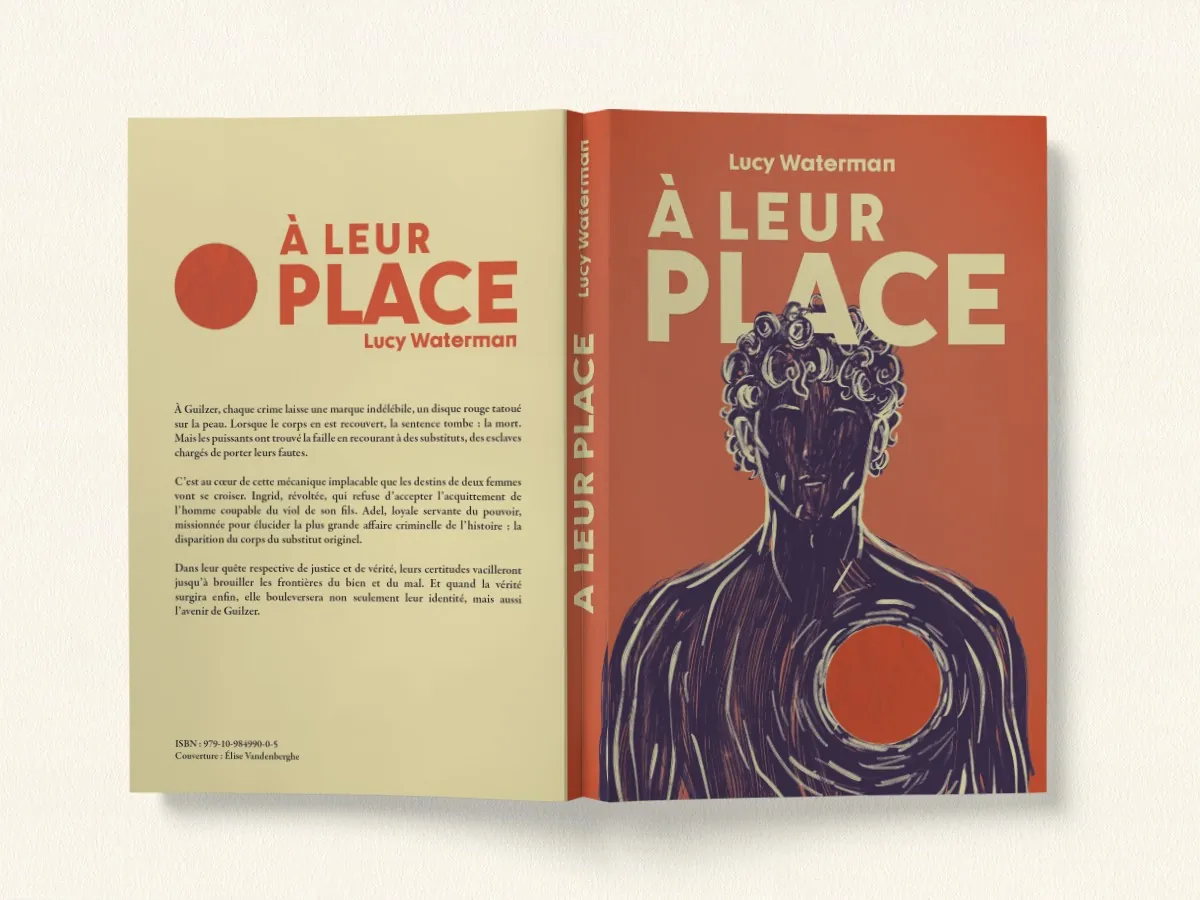 Couverture complète de À leur place : quatrième de couverture, dos et première de couverture