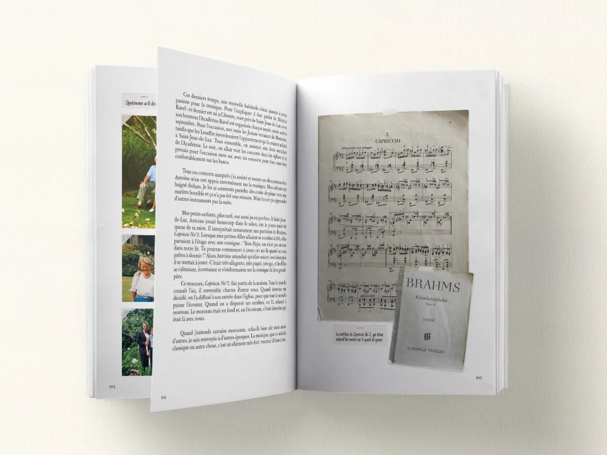 Double page 4 du livre de Claire et Antoine