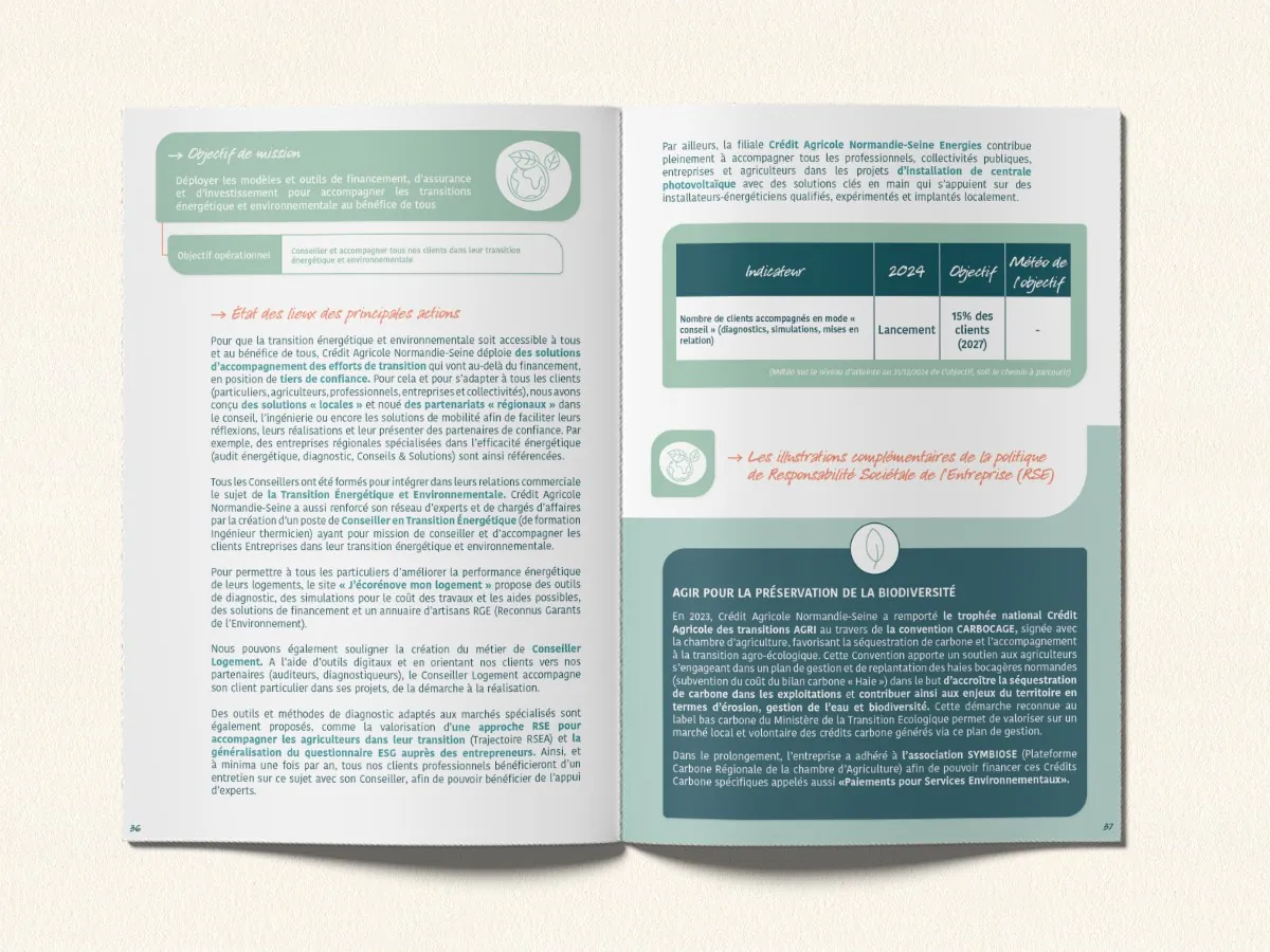 Double page 5 du livre blanc Entreprise à mission