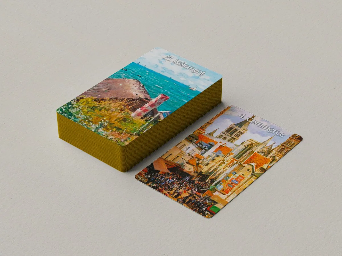 Les cartes de l'Oracle des Impressionnistes