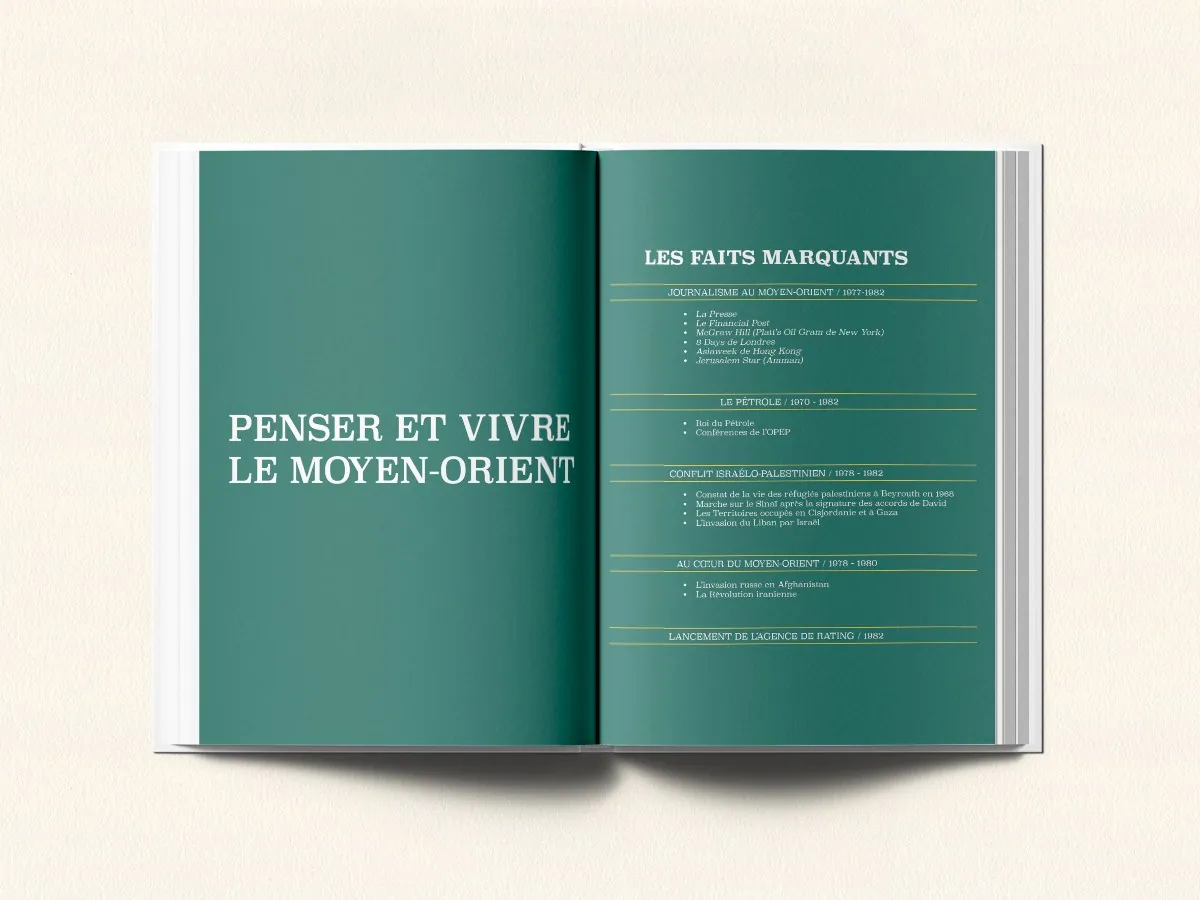 Double page 5 du livre Journaliste d'une époque mouvementée