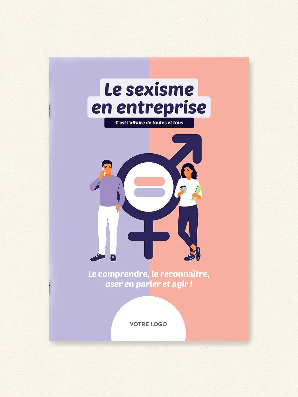 Couverture de Guide «&nbsp;Le Sexisme en entreprise&nbsp;»